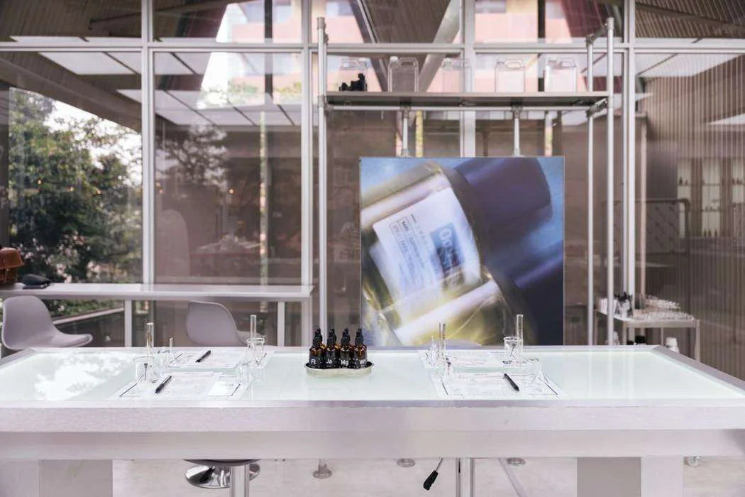 The actual Oo La Lab studio at the Commons in Bangkok